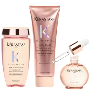 Kérastase Gloss Absolu Shampoo, Conditoner and Oil Bundle - undefined undefined