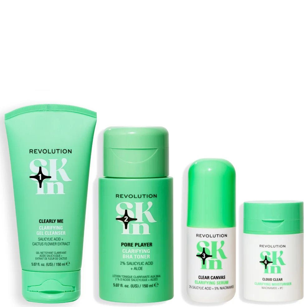Revolution Skincare Clearly Clarify 4 Step Bundle Afbeelding 1