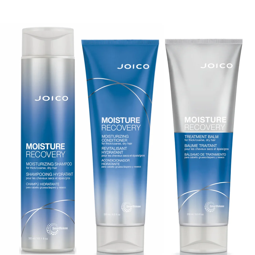 Joico Moisture Recovery Thick Coarse Hair Hydrating Home Care Kit Afbeelding 1