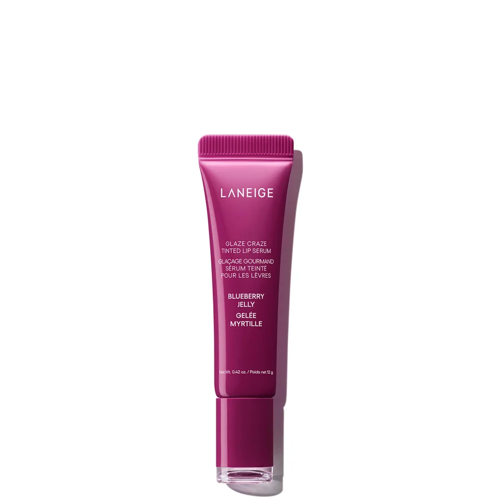 LANEIGE Glaze Craze Tinted Lip Serum - Blueberry Jelly 12g Afbeelding 1