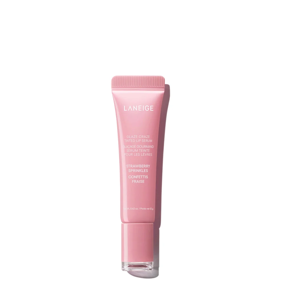 LANEIGE Glaze Craze Tinted Lip Serum - Strawberry Spinkles 12g Afbeelding 1
