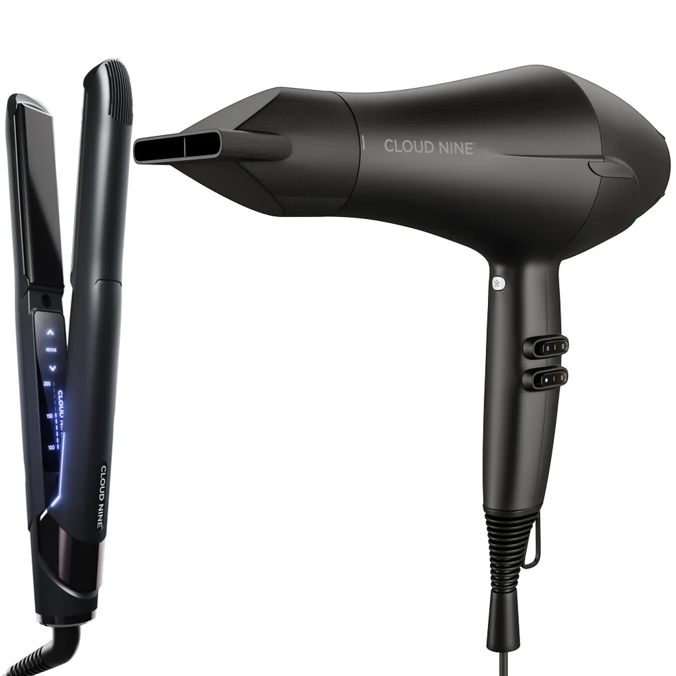 CLOUD NINE The Airshot Hairdryer and The Original Iron Bundle Afbeelding 1
