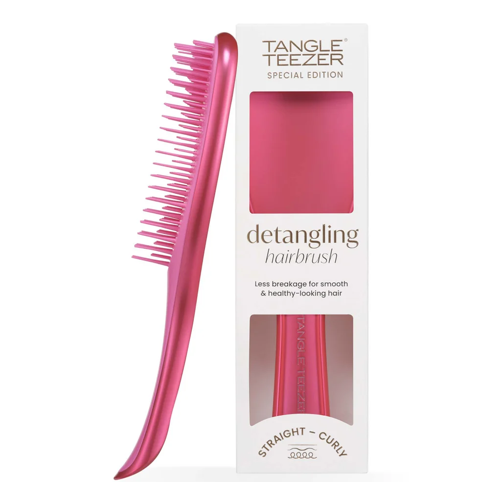 Tangle Teezer The Ultimate Detangler Chrome - Hot Pink Afbeelding 1