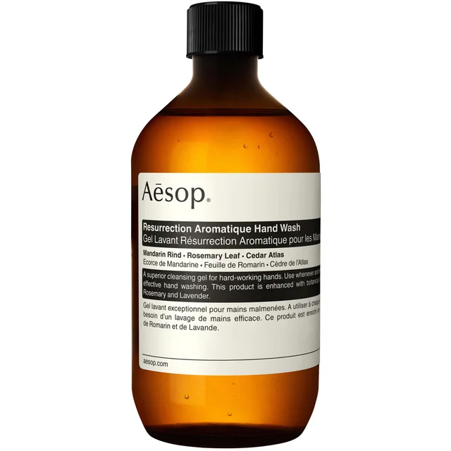 Aesop Resurrection Aromatique Hand Wash 500ml with Screw Cap