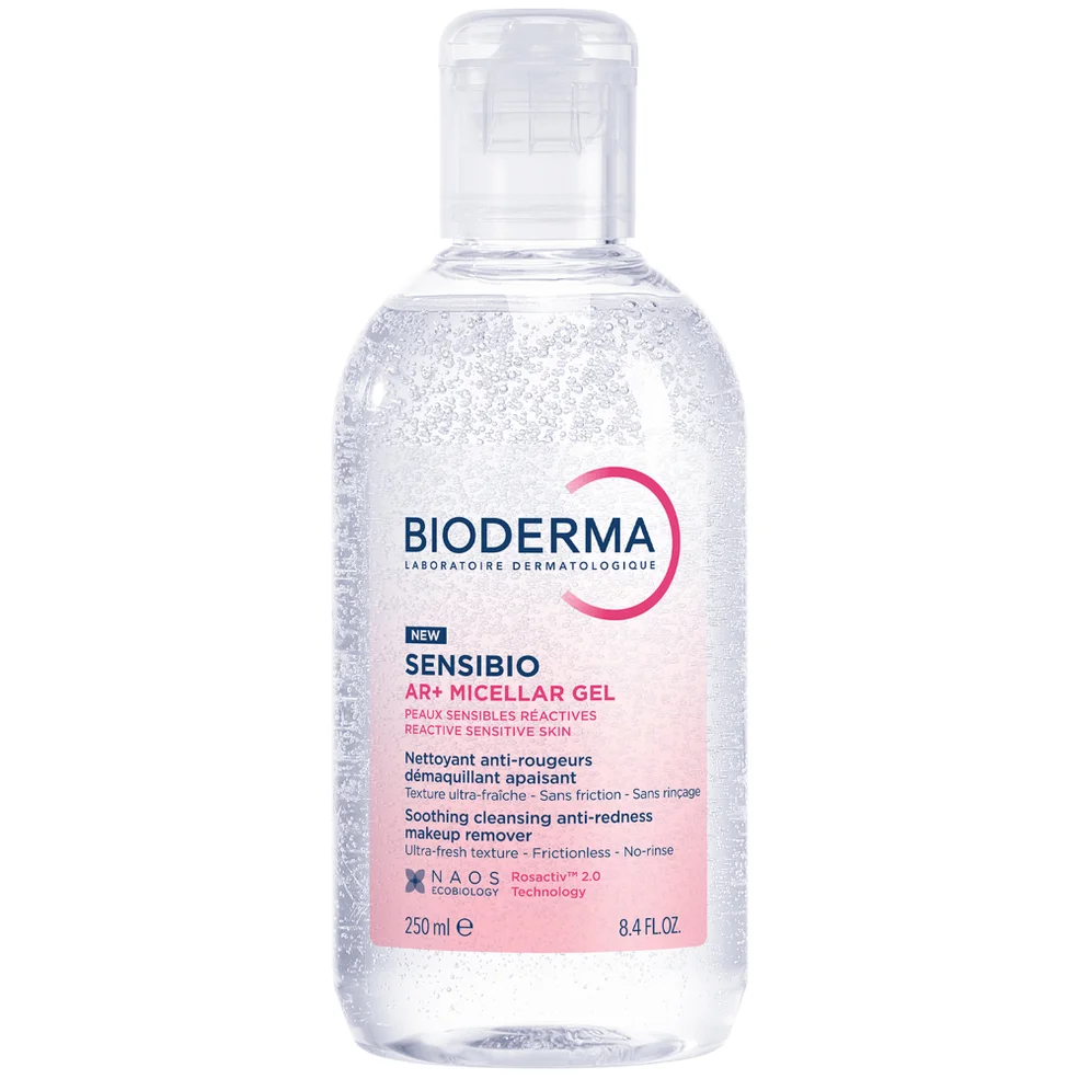 Bioderma Sensibio Micellar Gel Soothing Cleansing Anti-Redness Makeup Remover 250ml Afbeelding 1