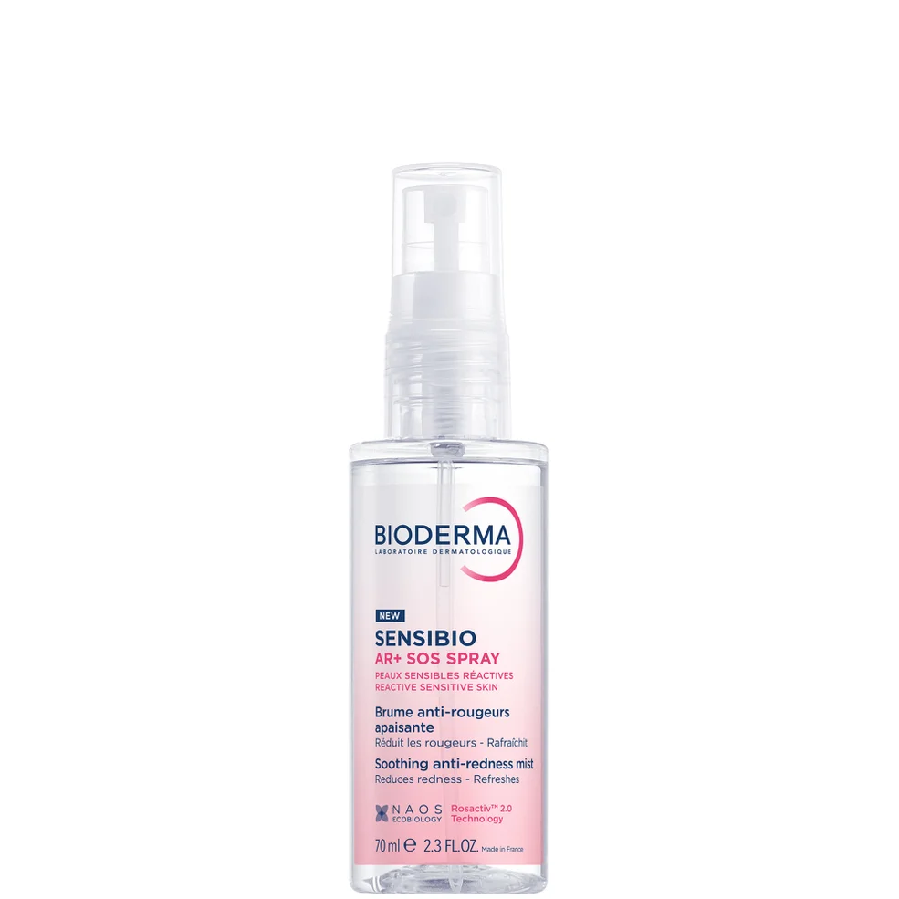 Bioderma Sensibio AR+ SOS Spray - Soothing Anti-Redness Mist for Sensitive Skin Prone to Redness 70ml Afbeelding 1