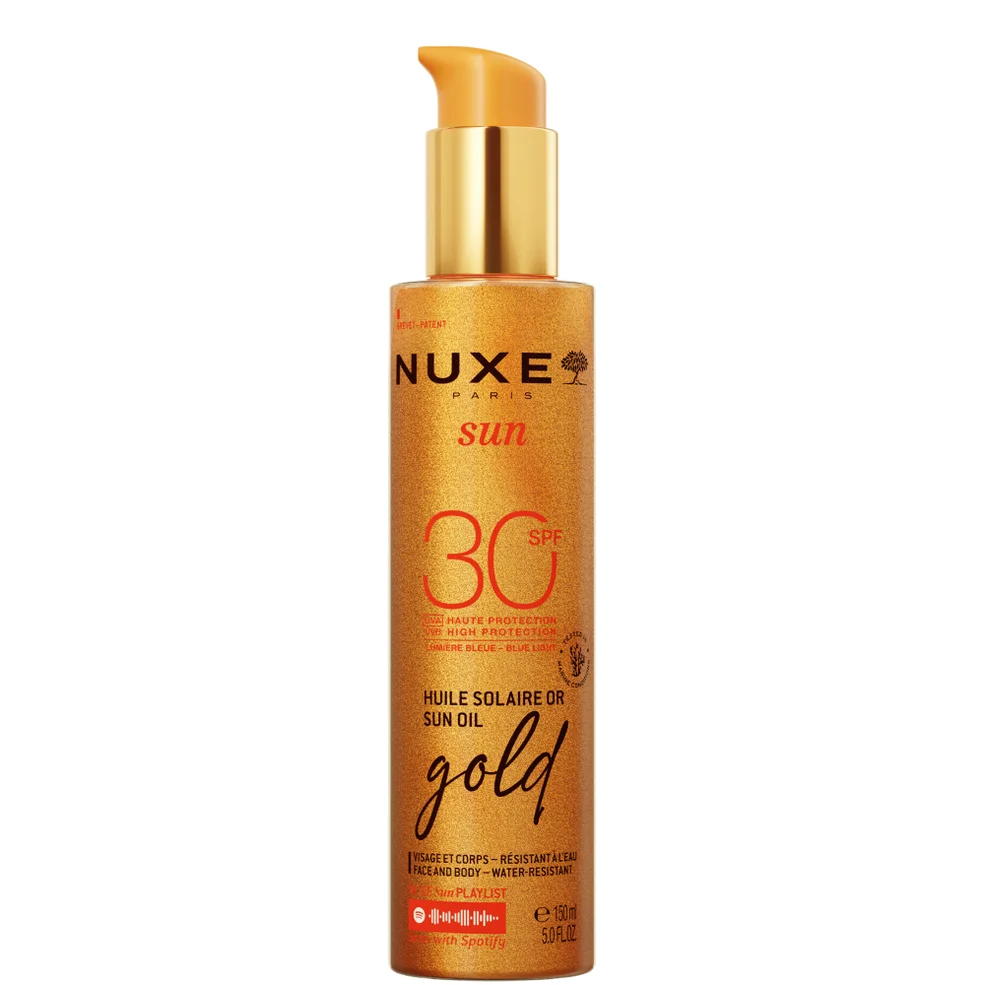 Nuxe Sun Oil Shimmering Gold SPF 30 150ml Afbeelding 1