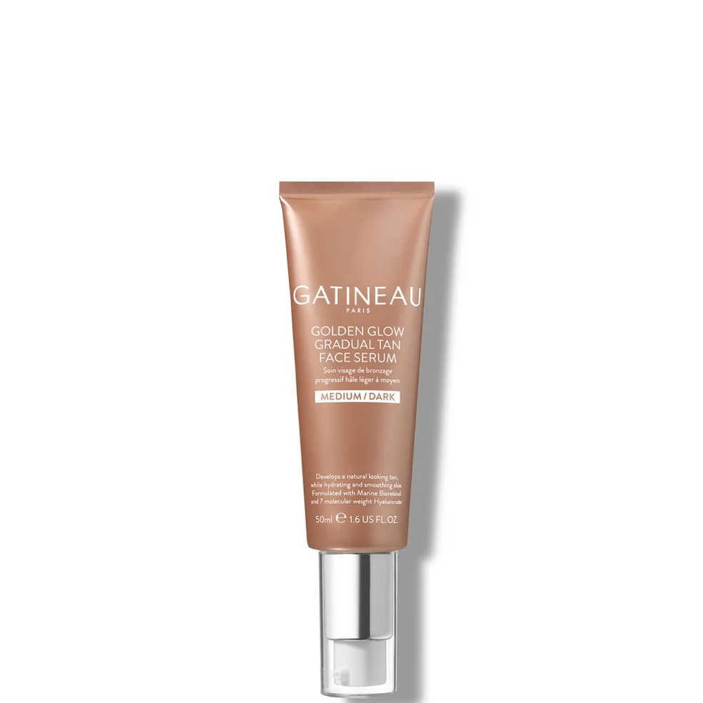 Gatineau Golden Glow Gradual Tan Face Serum 50ml - Medium/Dark Afbeelding 1