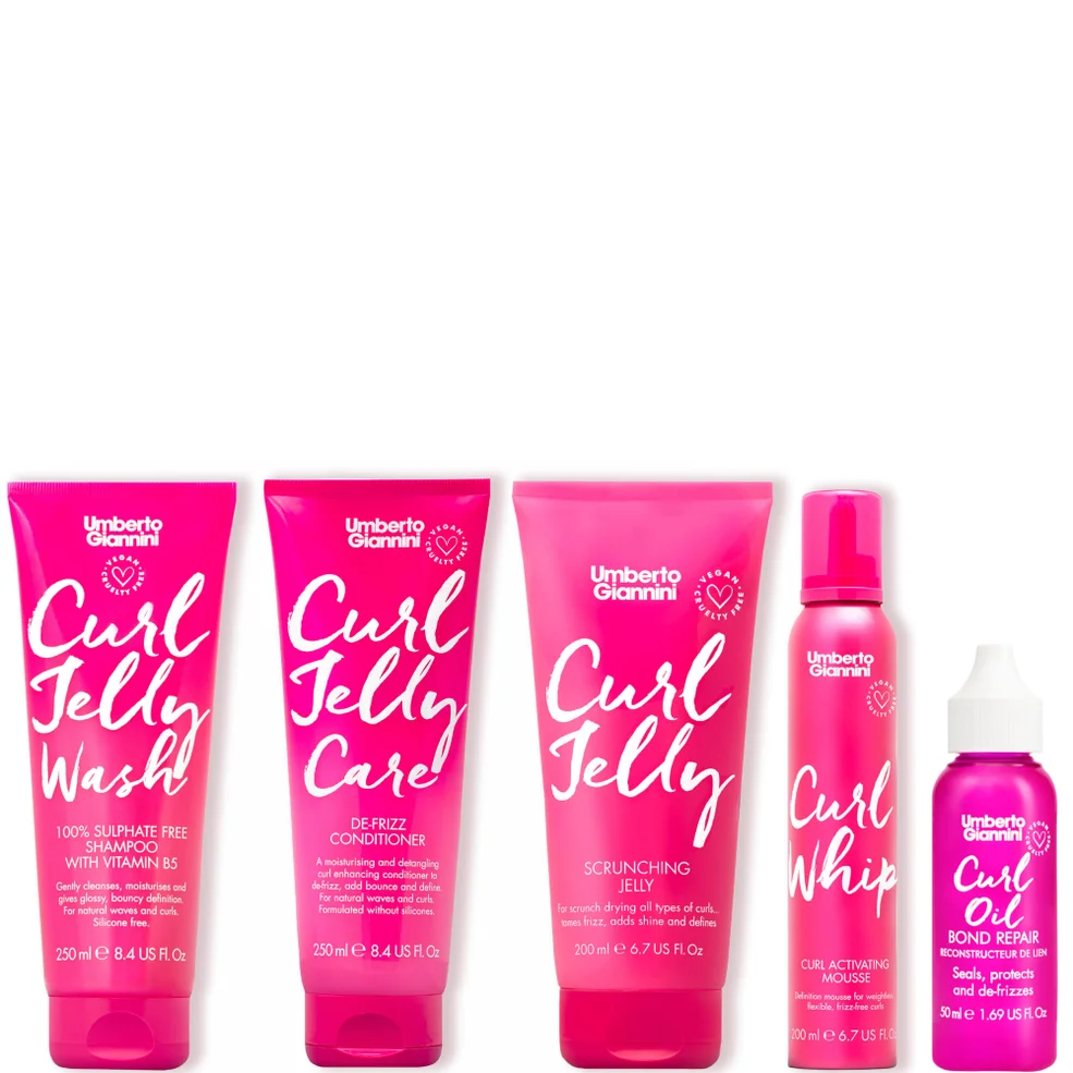 Umberto Giannini Curl Wash and Style Essentials Kit Afbeelding 1
