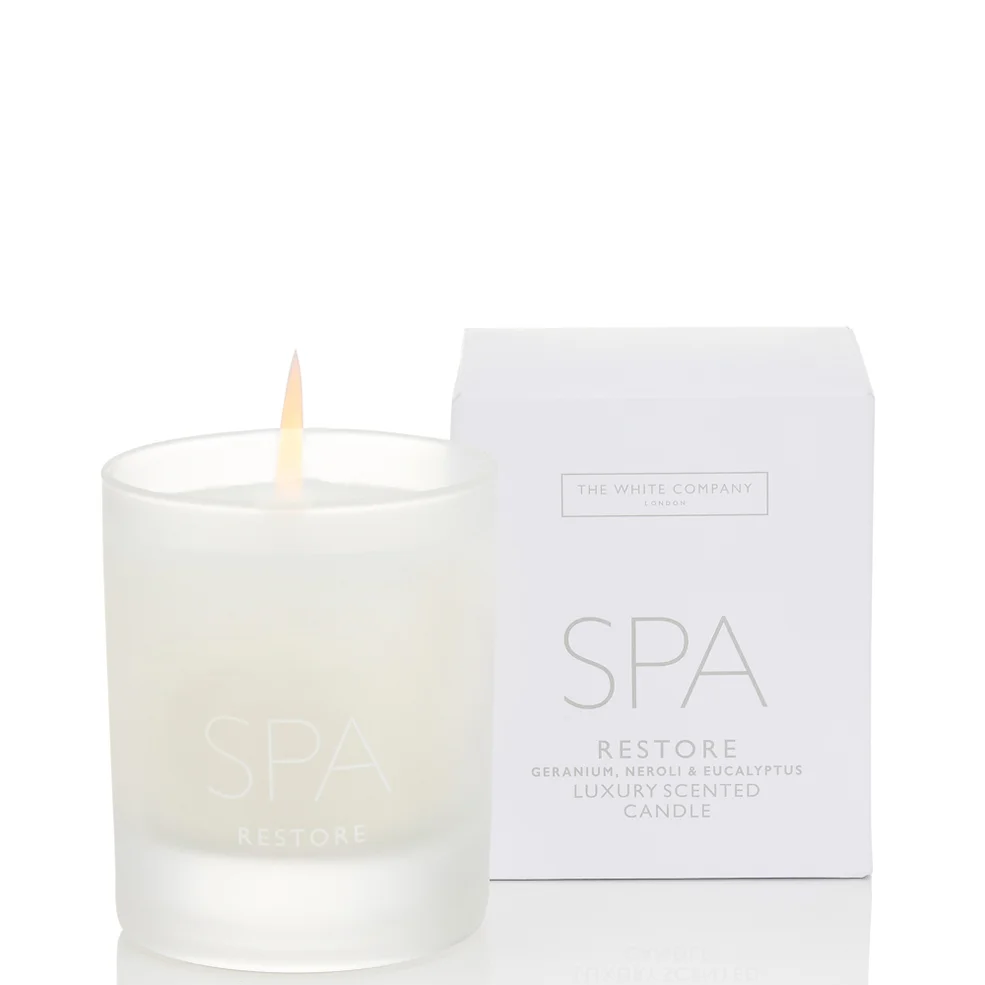 The White Company Spa Restore Candle 140g Afbeelding 1