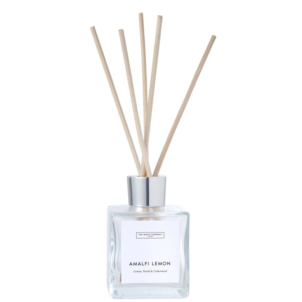 The White Company Amalfi Lemon Luxury Diffuser 200ml Afbeelding 1