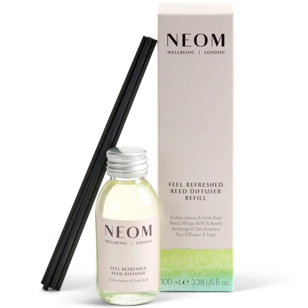 NEOM Wellbeing Feel Refreshed Reed Diffuser Refill 100ml Afbeelding 1