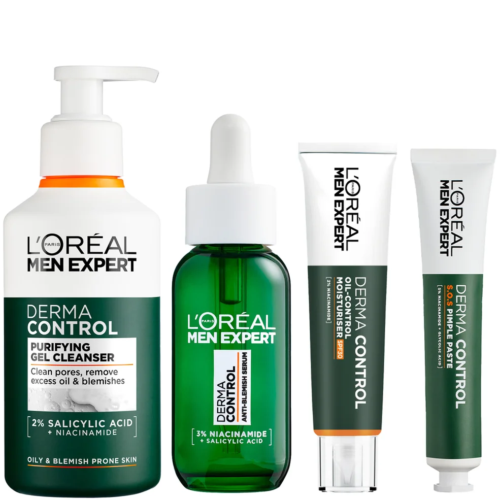 L'Oréal Paris Men Expert Derma Control Routine Bundle Afbeelding 1