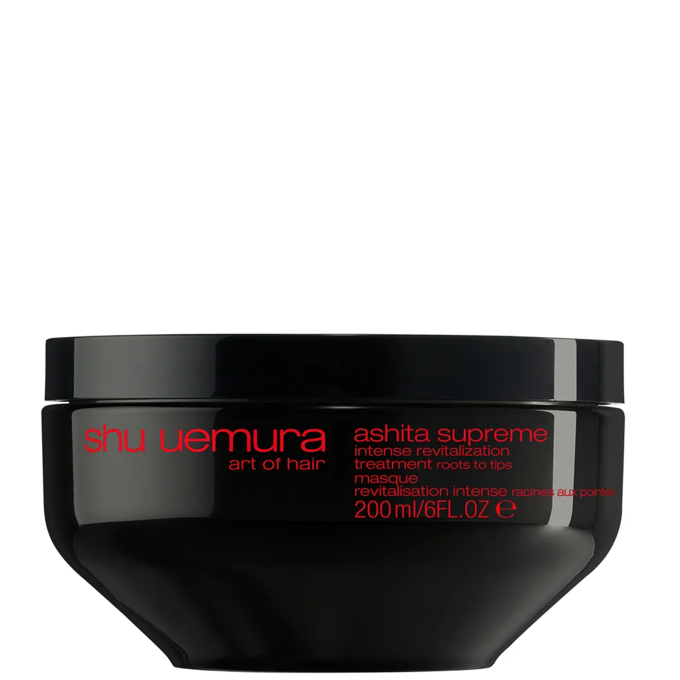 Shu Uemura Ashita Supreme Intense Revitalisation Treatment Mask for All Hair Types, with Ashitaba Extracts 200ml Afbeelding 1