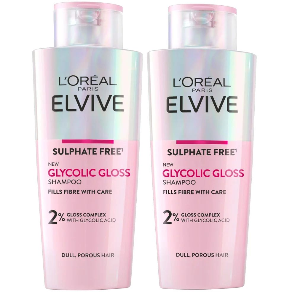 L'Oréal Paris Elvive Glycolic Gloss Shampoo Duo Afbeelding 1