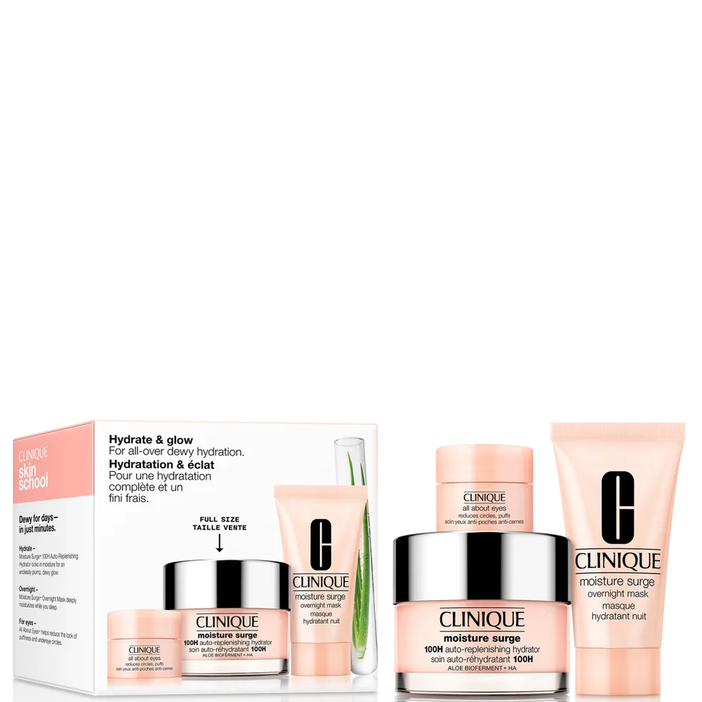 Clinique Hydration & Glow, For All Over Dewy Hydration Gift Set Afbeelding 1