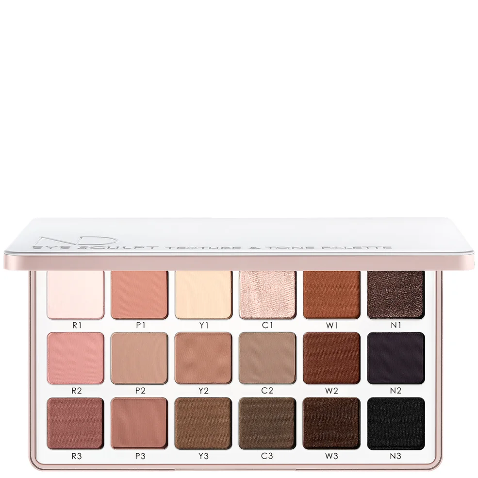 Natasha Denona Eye Sculpt Texture and Tone Eyeshadow Palette - Soft Afbeelding 1