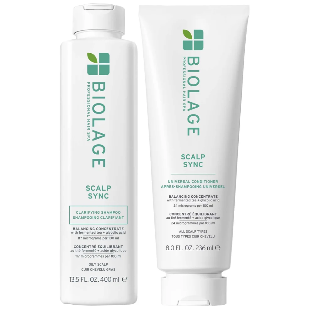 Biolage Scalp Sync Clarifying Shampoo 400ml and Conditioner 236ml Duo Afbeelding 1