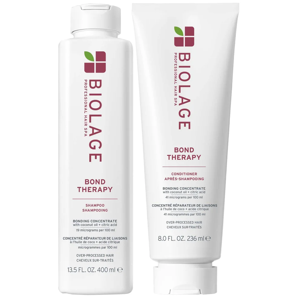 Biolage Bond Therapy Shampoo 400ml and Conditioner 236ml Duo Afbeelding 1