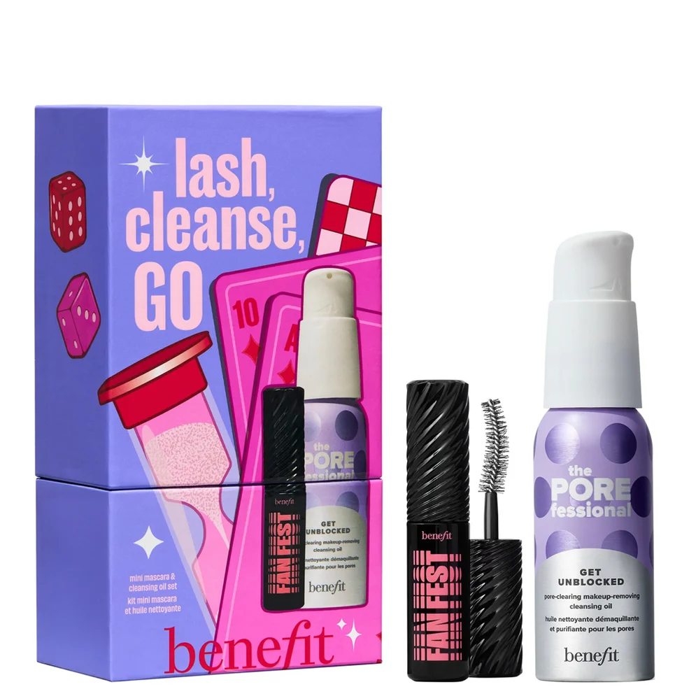 benefit Lash Cleanse Go Mascara and Oil Cleanser Stocking Filler Afbeelding 1