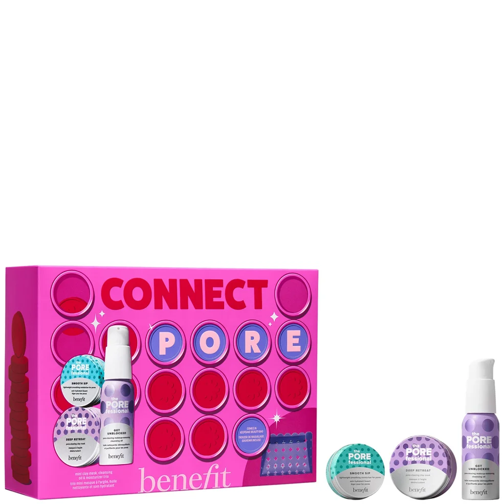 benefit Connect PORE Porefessional Skin Care Gift Set, with Limited Edition Beauty Bag Afbeelding 1