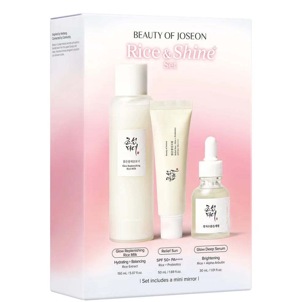 LOOKFANTASTIC X Beauty of Joseon Rice & Shine Set Afbeelding 1