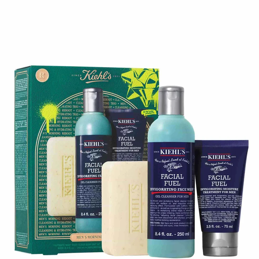 Kiehl's Men's Morning Reboot Set Afbeelding 1