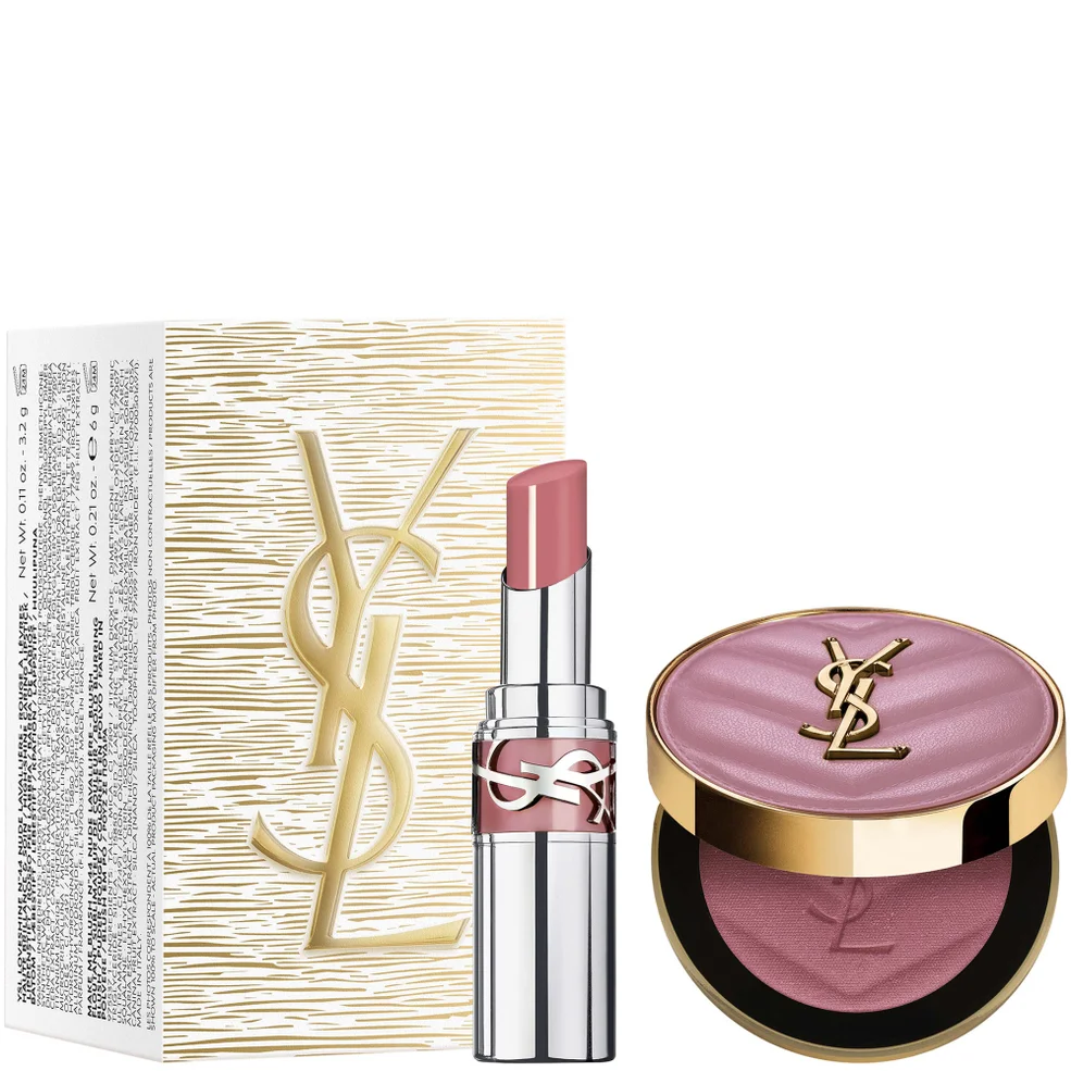 Yves Saint Laurent Make Me Blush Powder 44 & Loveshine lipstick 44 Gift Set Afbeelding 1