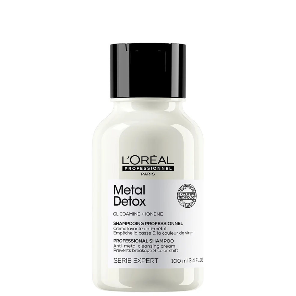 L'Oréal Professionnel Metal Detox Shampoo Travel Size Anti-breakage & Colour Fade Protection 100ml Afbeelding 1