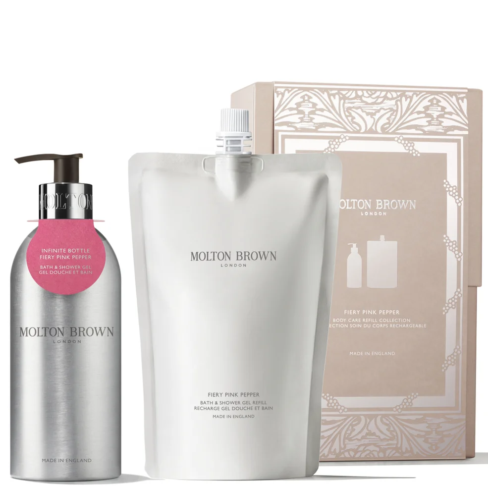 Molton Brown Fiery Pink Pepper Body Care Refill Gift Set Afbeelding 1