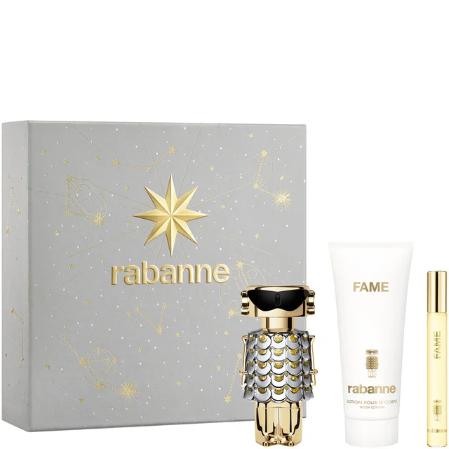 Rabanne Fame Eau de Parfum 50ml + Perfumed body lotion 100ml + Fame Eau de Parfum 10ml