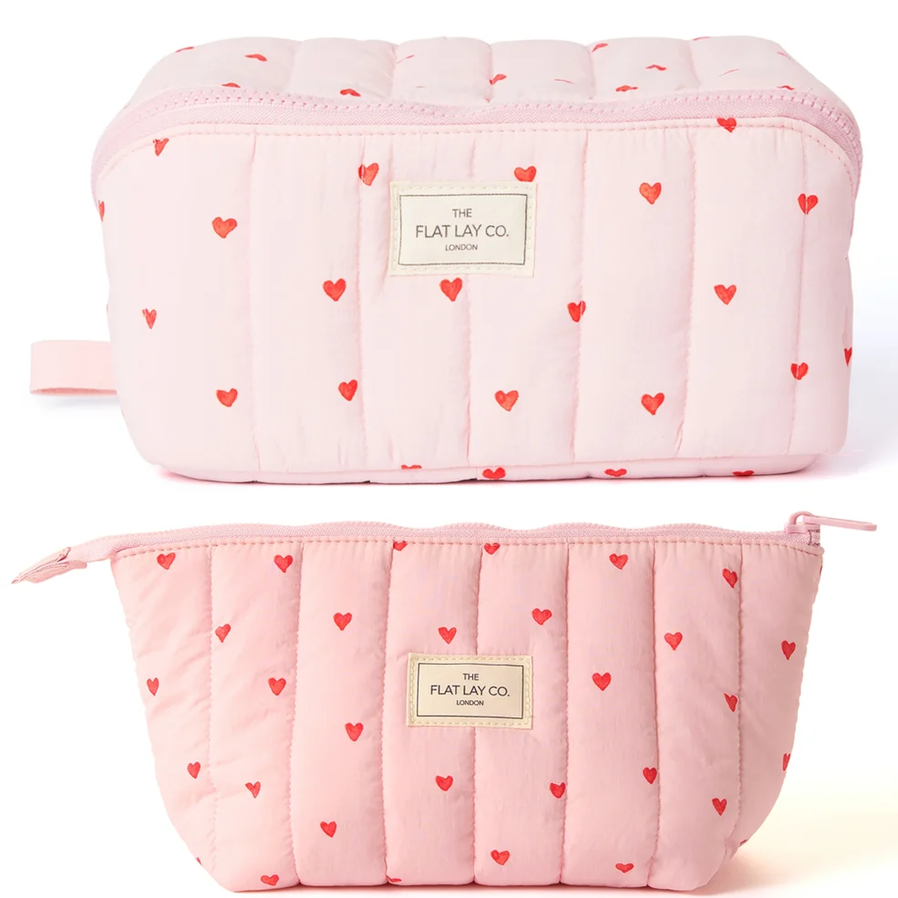 The Flat Lay Co. Sweet Hearts Box Bag and Pouch Set Afbeelding 1