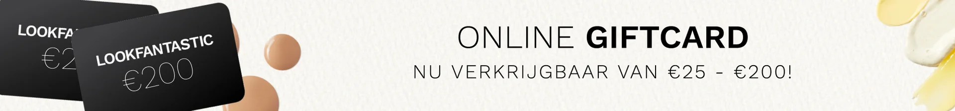 GIFTCARDS VAN LOOKFANTASTIC